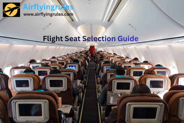 Flight Seat Selection Guide 2026