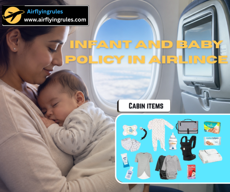 Infants And Baby Baggage Policy In Airlines
