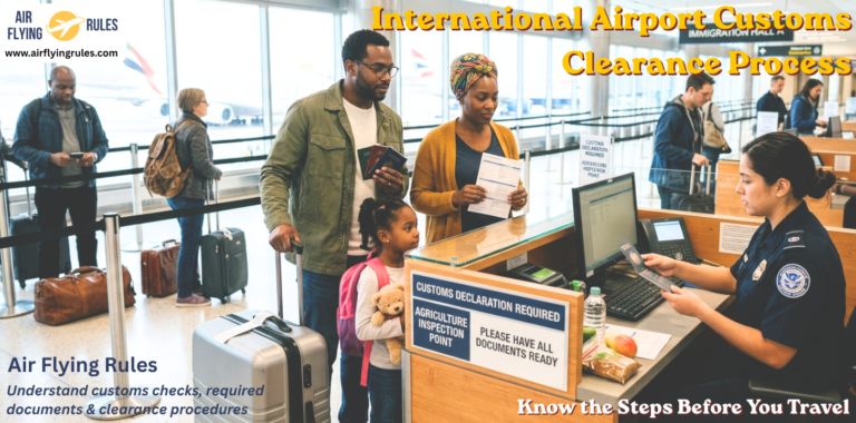 The International Airport Custom Clearance Procedure