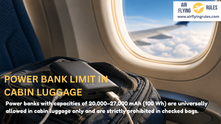 Power Bank Limit in Cabin Luggage 2026