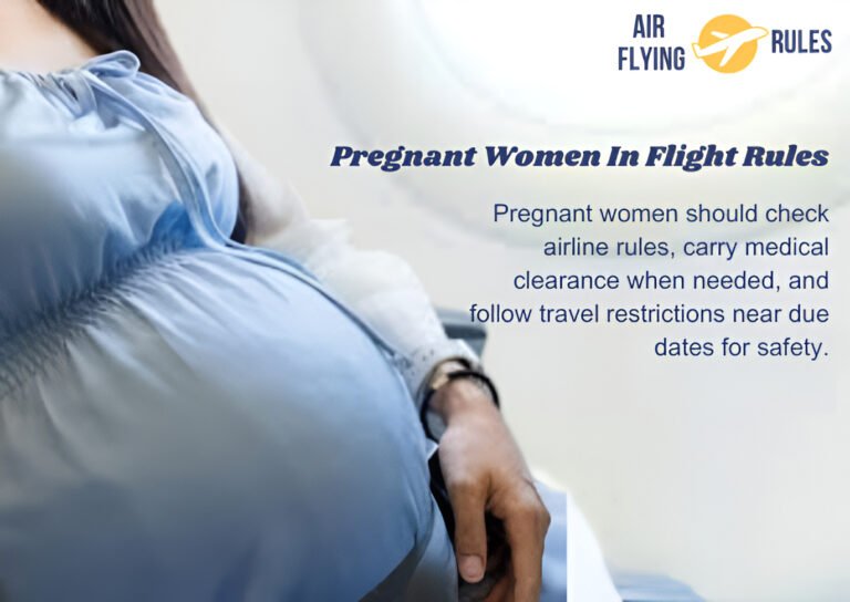 Pregnant Women Travel Rule in Flight 2026